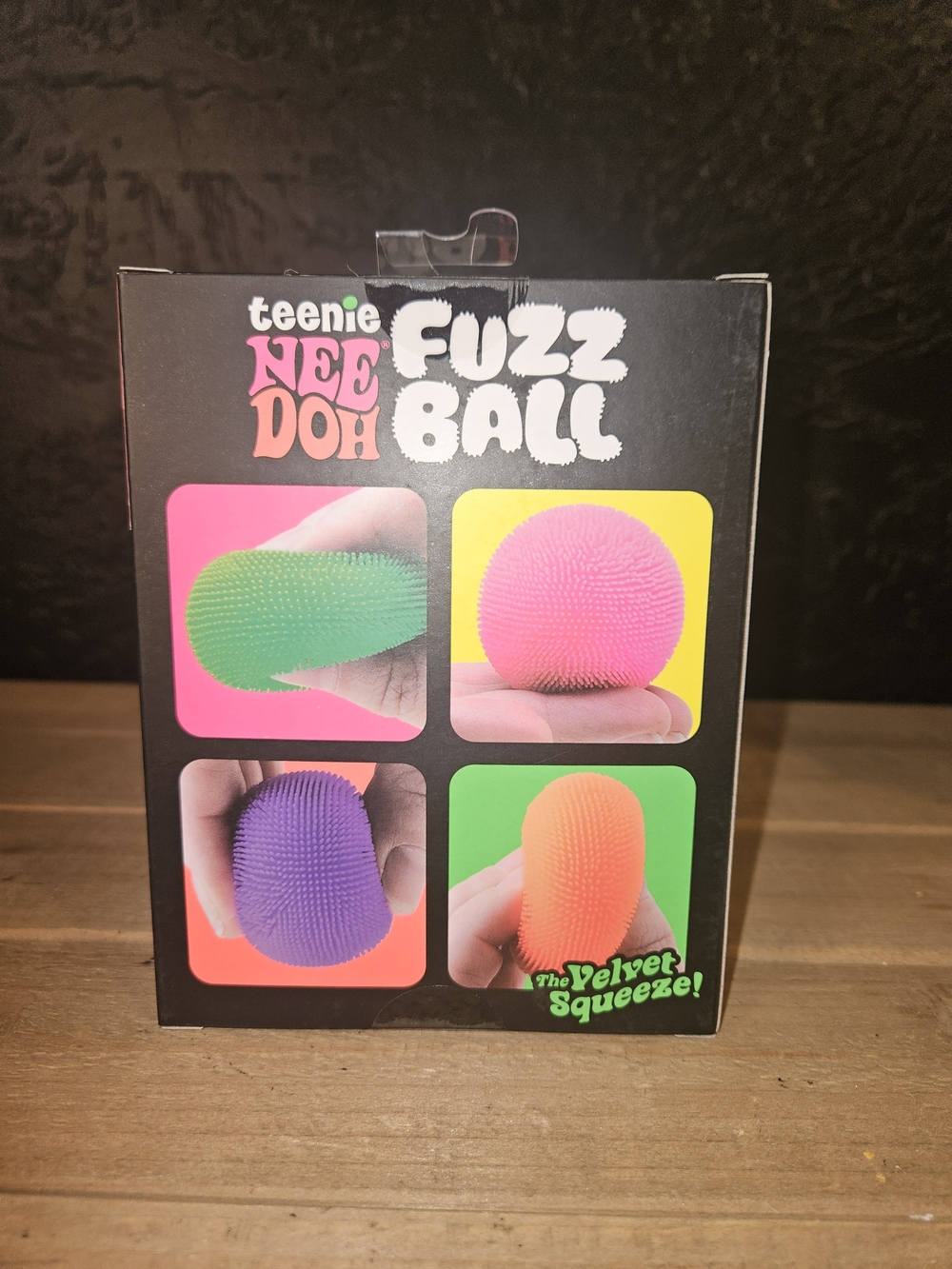 Teenie Needoh Fuzz Ball Set 4-Pack - Picture 3 of 5